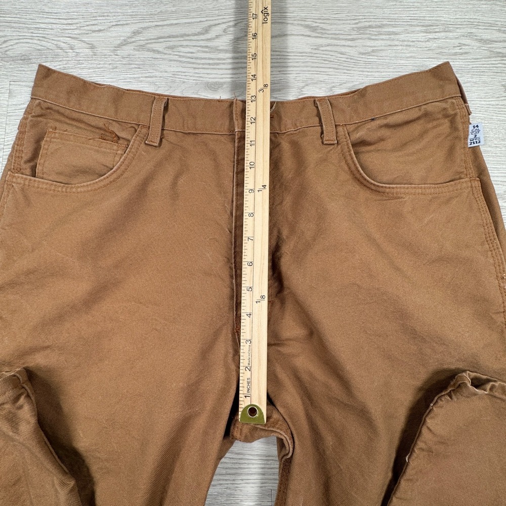 Tyndale Men's Work Pants Flame Resistant FR Navajo Carpenter Brown W40 L30 - Picture 5 of 10